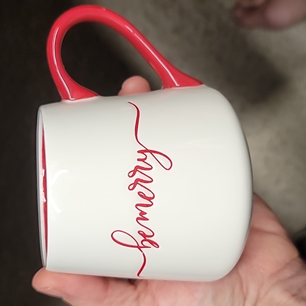 Winter Wonder mug. BE MERRY